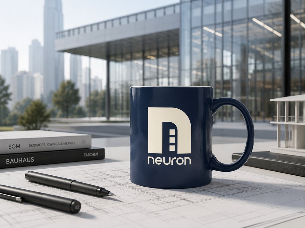 Neuron branded mug
