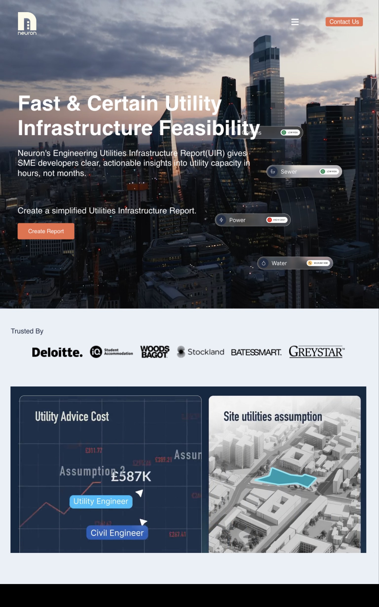 Neuron desktop homepage