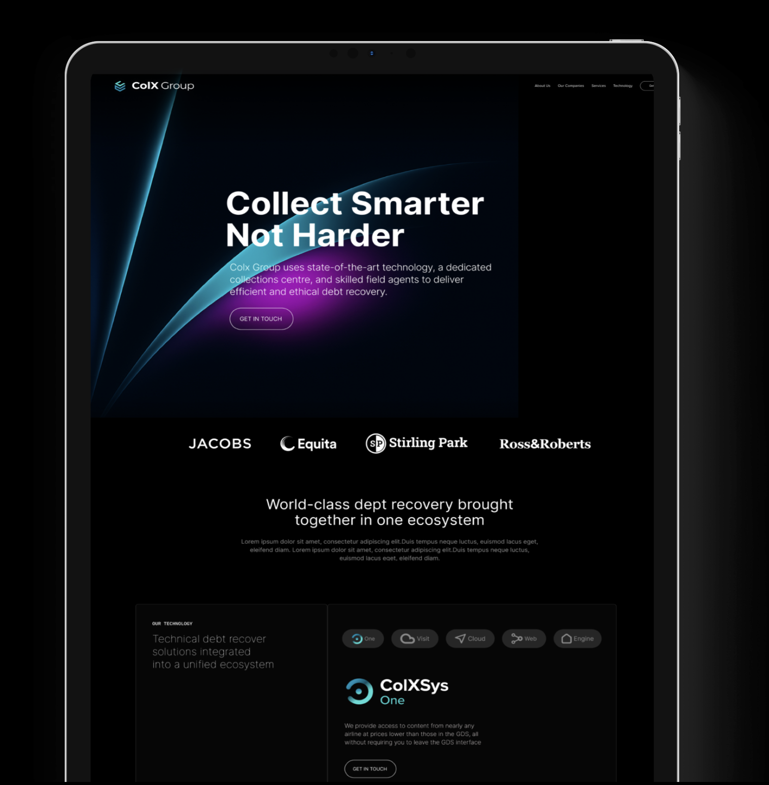 Colx Responsive Website